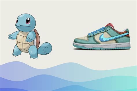 pokemon nike dunks|nike dunk low squirtle shoes.